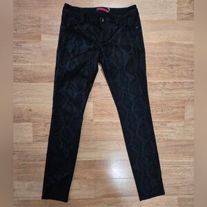 Alice + Olivia Andrew Snake Design Slim Pants Size 2